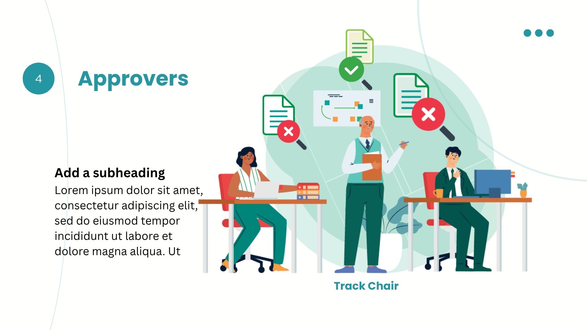 Approvers and Track Chairs Review